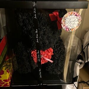 Beautiful floral bear